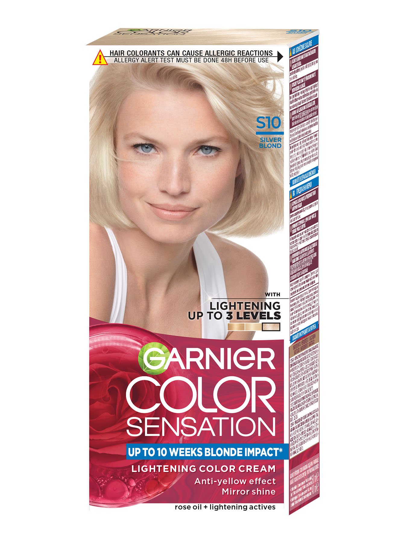 Garnier Color Sensation S10 Сребристо Русо