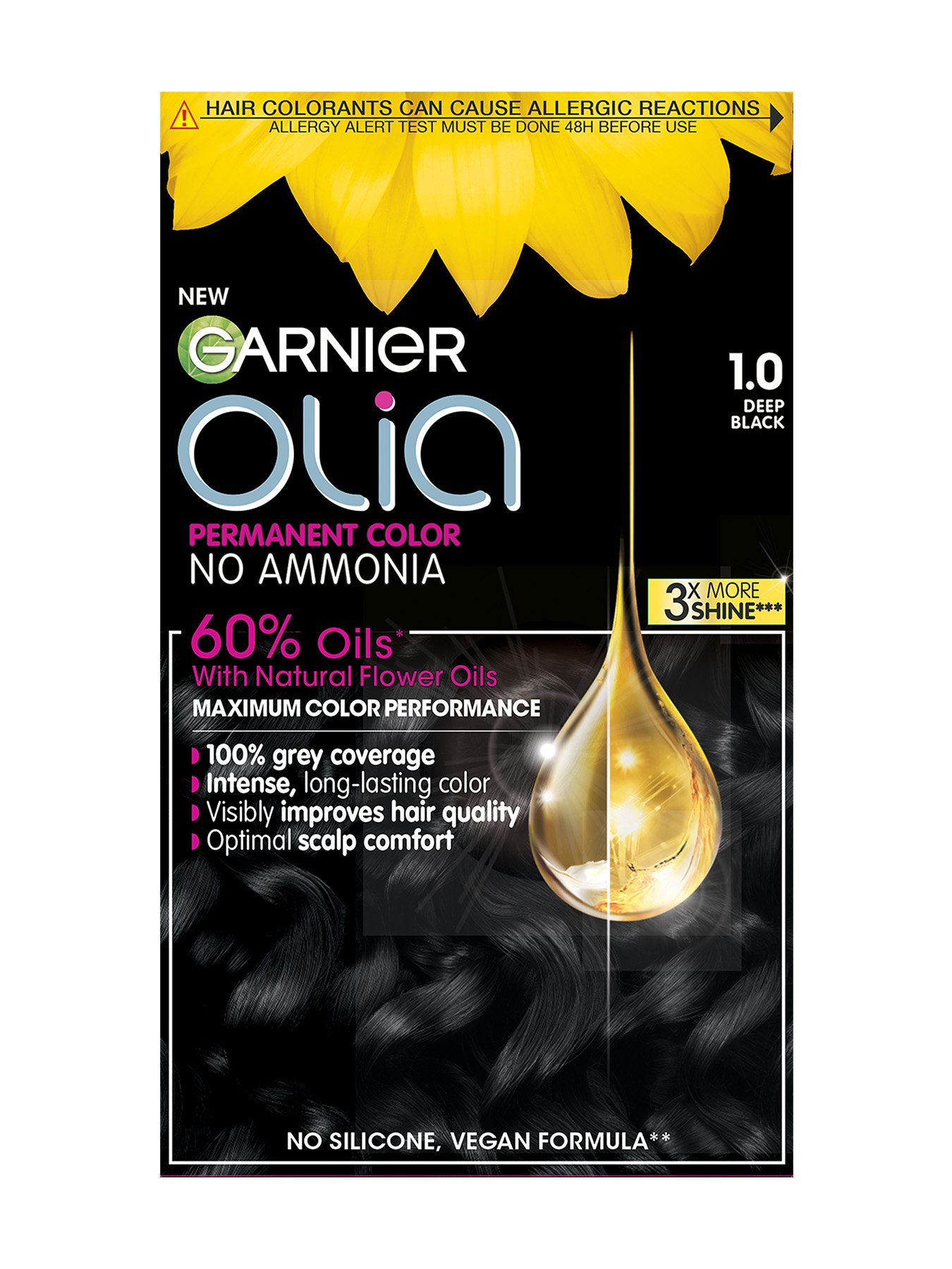 Garnier Olia 1.0 Наситено черно