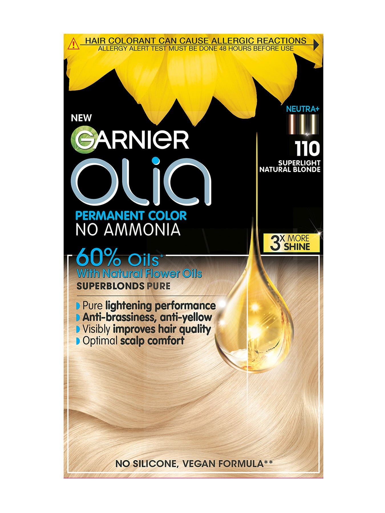 Garnier Olia 110 Суперсветло естествено русо