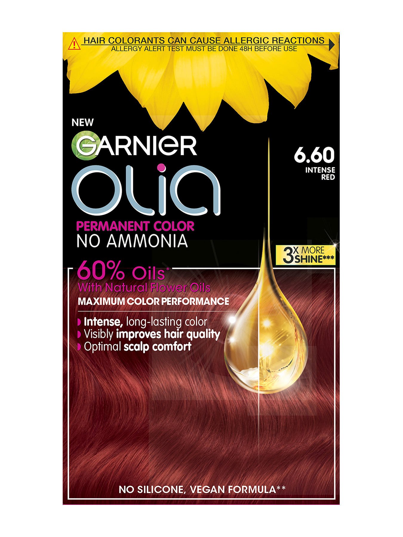 Garnier Olia 6.60 Интензивно червено