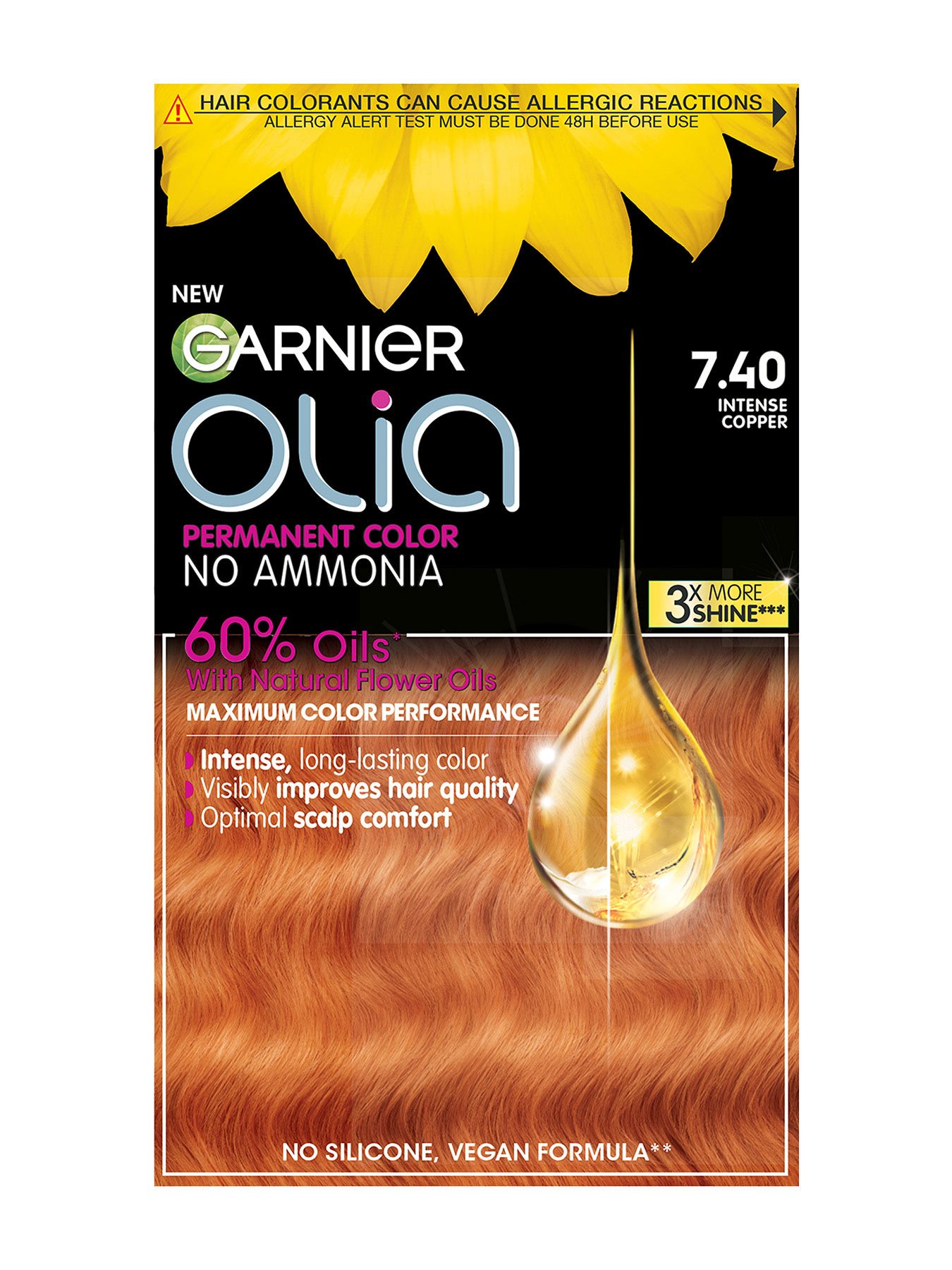 Garnier Olia 7.40 Интензивно медно